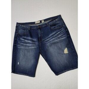 Akademiks Jeanius Jorts Baggy Hiphop 90s Denim Jean Shorts Size MEN'S 50